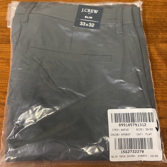 J Crew Slim-fit tech pant AA712 - Picture 6 of 6